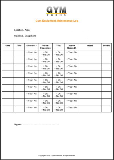 gym-equipment-maintenance-pdf-free-printable-pdf-download